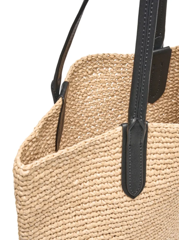 Top Sales Design Fashion Matte Raffia Summer Women Straw Woven Tote Bag Beach Bag