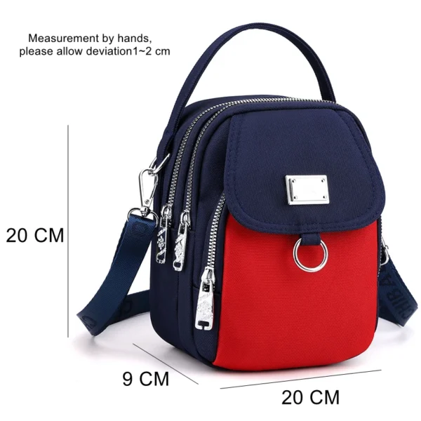 150 pcs Small Shoulder Bag Women CrossBorder Supply Of Composite Fabric LeisureLadies Backpack Embroidered Han Pocket