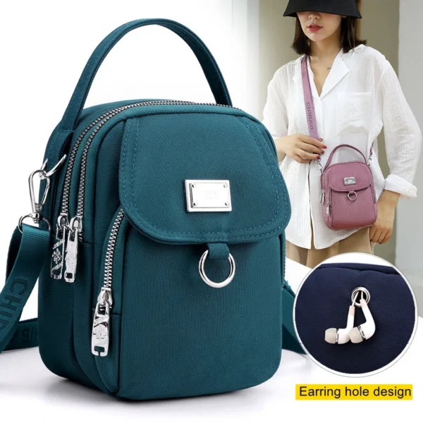 150 pcs Small Shoulder Bag Women CrossBorder Supply Of Composite Fabric LeisureLadies Backpack Embroidered Han Pocket