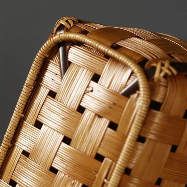 Luxury Designer Handbags Hand Woven Bamboo Women's Handbag Trend Summer Beach Bags Fashion Mini Female Tote Tea Set Storage Bags