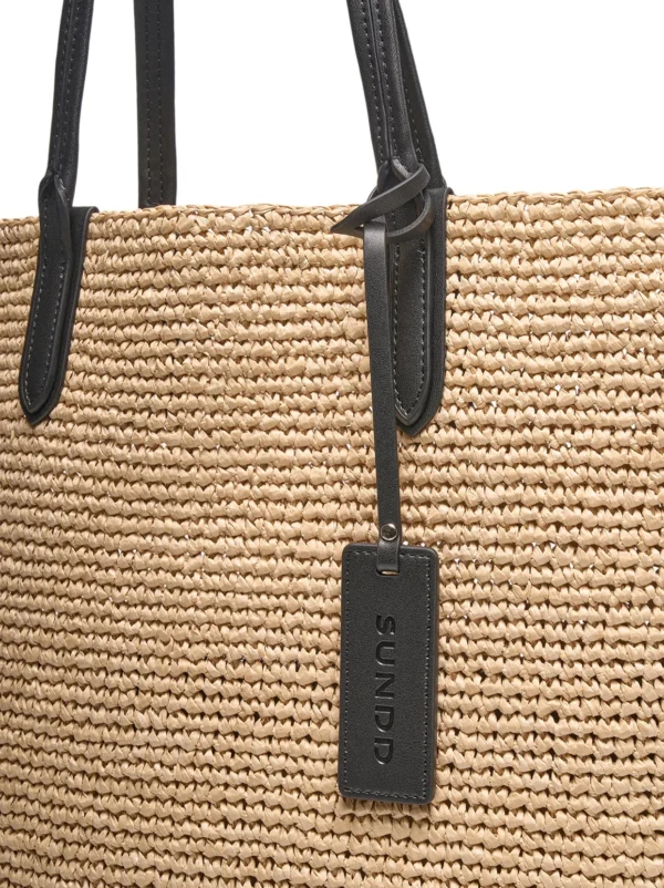 Top Sales Design Fashion Matte Raffia Summer Women Straw Woven Tote Bag Beach Bag